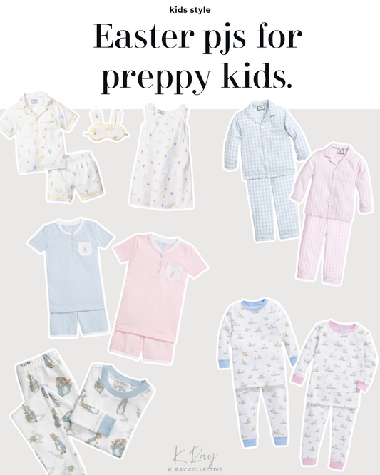 Easter Pjs for Preppy Kids