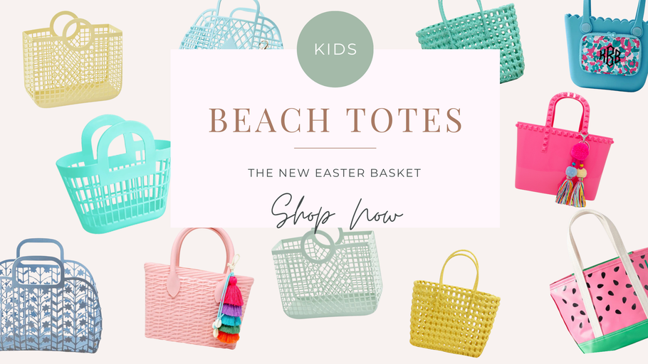 Beach Totes...The New Easter Basket