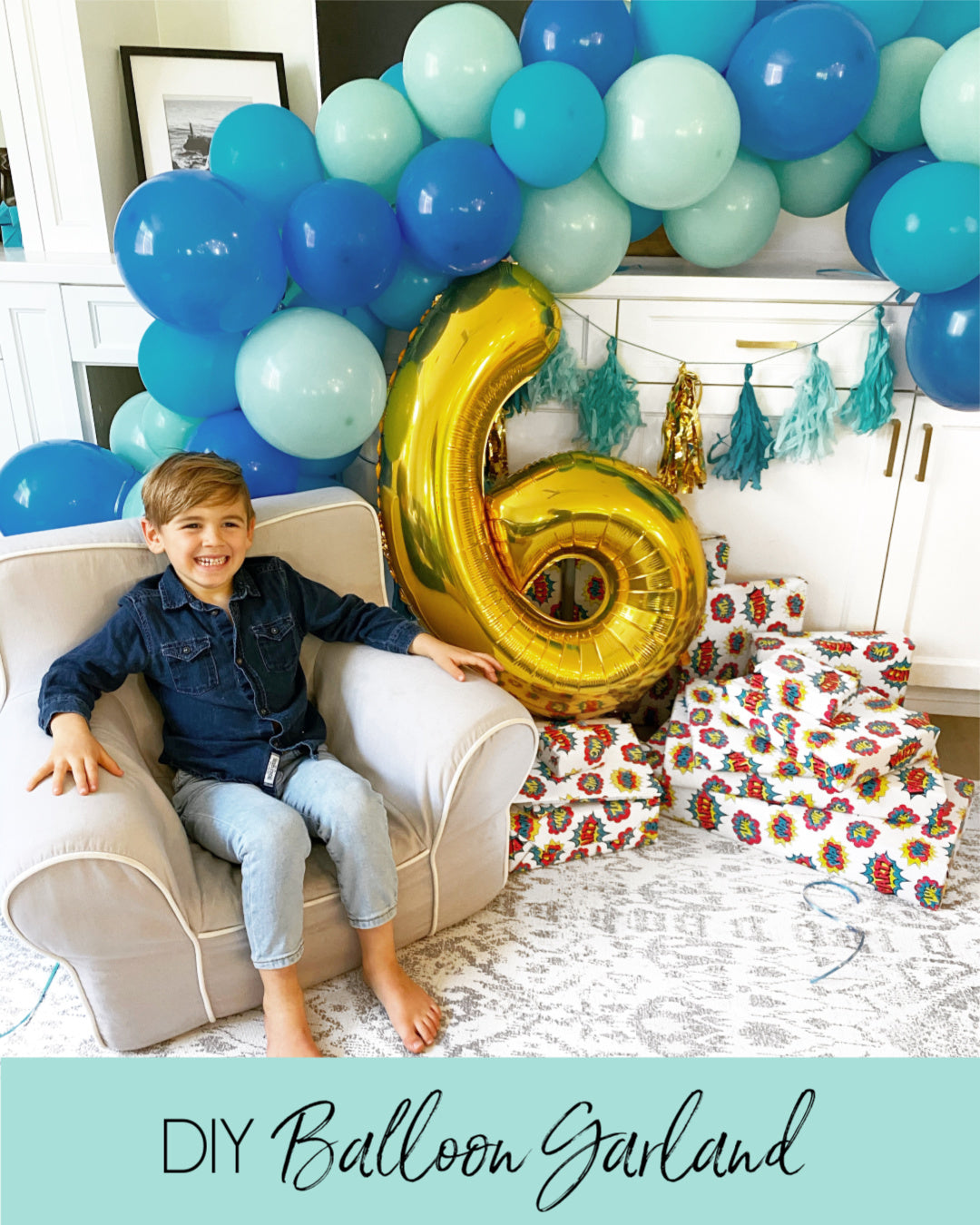 DIY Balloon Garland