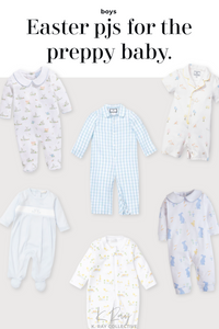 Easter Pajamas for the Preppy Baby