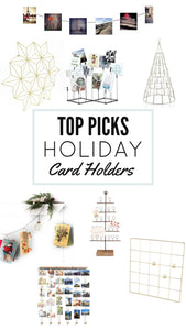TOP PICKS: HOLIDAY CARD DISPLAY