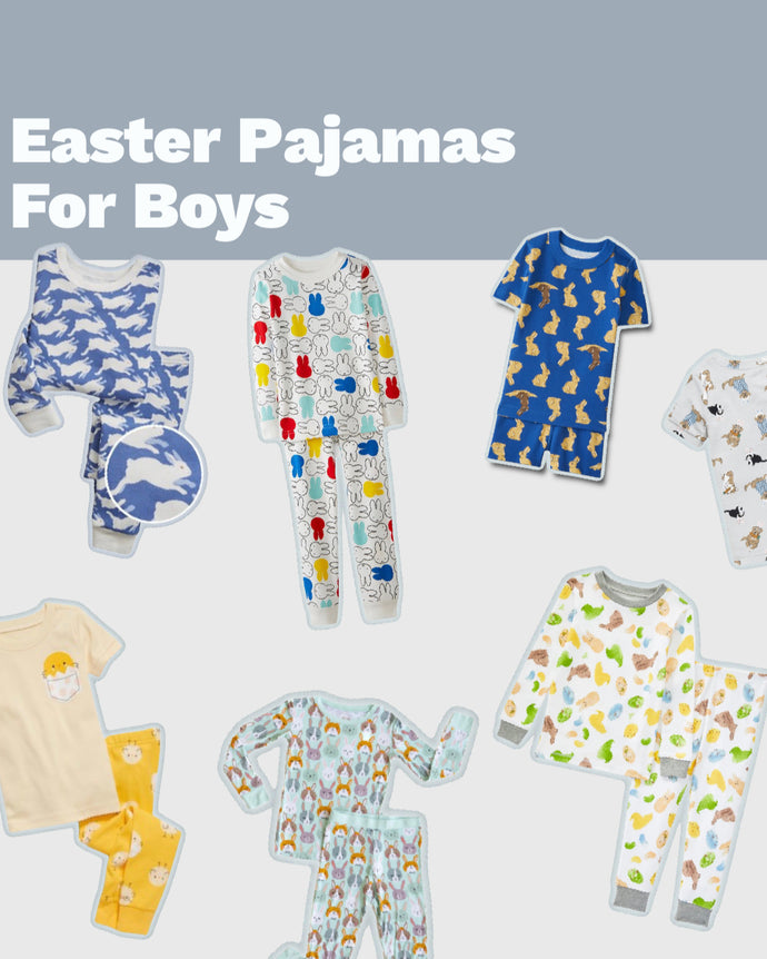 Easter Pajamas for the Boys